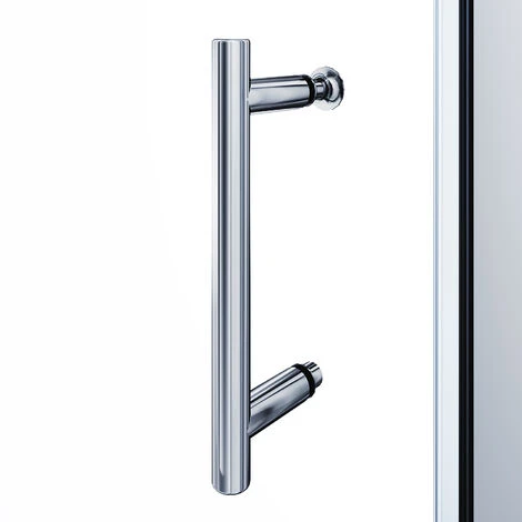 ELEGANT 1000mm Pivot Hinge Shower Door 6mm Safety Glass Shower Enclosure Cubicle 5 ELEGANT 1000mm Pivot Hinge Shower Door 6mm Safety Glass Shower Enclosure Cubicle - Image 3