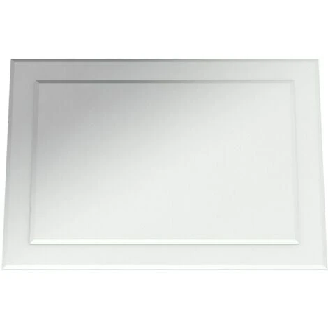 Bathroom Mirror Wall Mounted 650x900mm Rectangle Frameless Bevelled Edge Large 6 Bathroom Mirror Wall Mounted 650x900mm Rectangle Frameless Bevelled Edge Large - Image 4