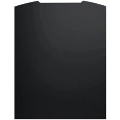 MyAppliances ART1170 Splashback Curved Black Steel 90cm