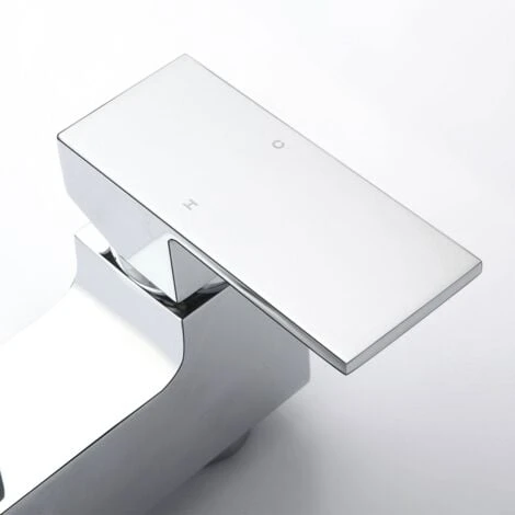 Brayton Modern Wall Mounted Bath Shower Mixer Tap With Handset Kit 5 Brayton Modern Wall Mounted Bath Shower Mixer Tap With Handset Kit - Image 3