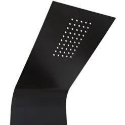 Milano Orton - Modern Thermostatic Shower Tower Panel With Rainfall Shower Head&44 Hand Shower Handset And Body Jets – Black 9 Milano Orton - Modern Thermostatic Shower Tower Panel With Rainfall Shower Head&44 Hand Shower Handset And Body Jets – Black -Home Sale Shop 15473851 3