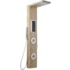 Milano Karr - Modern Thermostatic Shower Tower Panel With Rainfall Shower Head&44 Hand Shower Handset And Body Jets – Bamboo 2 Milano Karr - Modern Thermostatic Shower Tower Panel With Rainfall Shower Head&44 Hand Shower Handset And Body Jets – Bamboo -Home Sale Shop 15918597 1