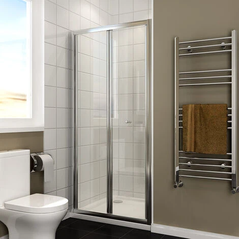 ELEGANT Bi Fold Shower Door 860mm Bifold Shower Enclosure Reversible Folding Shower Cubicle Door 3 ELEGANT Bi Fold Shower Door 860mm Bifold Shower Enclosure Reversible Folding Shower Cubicle Door