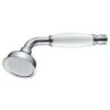 Large Traditional Victorian Shower Head Handset Bath Mixer Ceramic Handle Chrome 2 Large Traditional Victorian Shower Head Handset Bath Mixer Ceramic Handle Chrome -Home Sale Shop 28416164 1