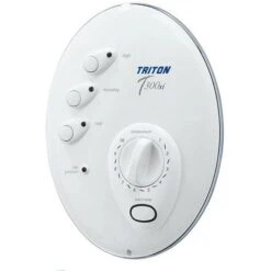 Triton T300si 9.5kw Remote Digital Electric Shower White Chrome + Power Pack -Home Sale Shop 28962537 3