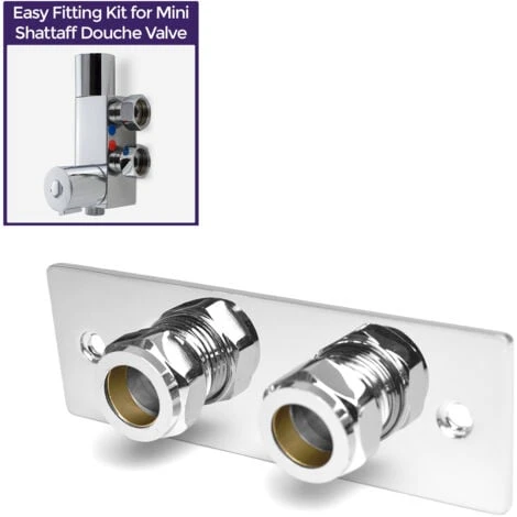 Easy Fixing Plate Bracket For Mini Douche Shattaf Thermostatic Shower Valve 3 Easy Fixing Plate Bracket For Mini Douche Shattaf Thermostatic Shower Valve