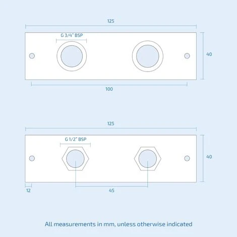 Easy Fixing Plate Bracket For Mini Douche Shattaf Thermostatic Shower Valve 6 Easy Fixing Plate Bracket For Mini Douche Shattaf Thermostatic Shower Valve - Image 4