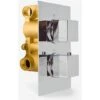 Temel Modern Square 2 Way Concealed Thermostatic Shower Mixer Valve Chrome 2 Temel Modern Square 2 Way Concealed Thermostatic Shower Mixer Valve Chrome -Home Sale Shop 34525749 1