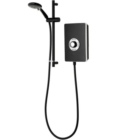 Triton Aspirante Enhance Electric Shower 9.5kW Matte Black 5 Spray Head Modern 4 Triton Aspirante Enhance Electric Shower 9.5kW Matte Black 5 Spray Head Modern - Image 2