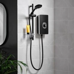 Triton Aspirante Enhance Electric Shower 9.5kW Matte Black 5 Spray Head Modern 9 Triton Aspirante Enhance Electric Shower 9.5kW Matte Black 5 Spray Head Modern -Home Sale Shop 34762001 3