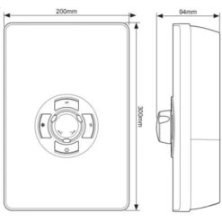 Triton Aspirante Enhance Electric Shower 9.5kW Matte Black 5 Spray Head Modern 11 Triton Aspirante Enhance Electric Shower 9.5kW Matte Black 5 Spray Head Modern -Home Sale Shop 34762001 5
