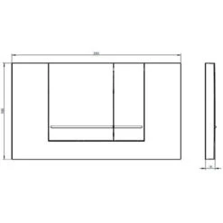 Villeroy & Boch Toilet Set Support Frame + Swiss Aqua Technologies Rimless, Invisible Fixings + Matt Chrome Plate (ViConnectInfinitio-3) 9 Villeroy & Boch Toilet Set Support Frame + Swiss Aqua Technologies Rimless, Invisible Fixings + Matt Chrome Plate (ViConnectInfinitio-3) -Home Sale Shop 39840528 3