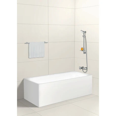 Hansgrohe Pack Ecostat 1001 CL Thermostatic Bath/shower Mixer + Crometta Vario Shower Set (13201000-CROMETTA) 4 Hansgrohe Pack Ecostat 1001 CL Thermostatic Bath/shower Mixer + Crometta Vario Shower Set (13201000-CROMETTA) - Image 2