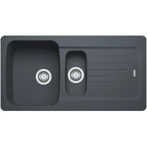 Franke Aveta AVD651 1.5 Kitchen Sink 97x50cm With Drainers, Fradura, Anthracite (AVD651A) 3 Franke Aveta AVD651 1.5 Kitchen Sink 97x50cm With Drainers, Fradura, Anthracite (AVD651A)
