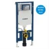 Geberit UP720 Extra-flat Stand 114 Cm Support Frame, Space-saving, With Sigma Concealed Cistern (111.796.00.1) -Home Sale Shop 43380189 1
