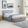 Cherry Tree Furniture Pimlico End Opening Ottoman Storage Bed Frame With Muti-colour LED Headboard (Grey Fabric, 4FT6 UK Double) 1 Cherry Tree Furniture Pimlico End Opening Ottoman Storage Bed Frame With Muti-colour LED Headboard (Grey Fabric, 4FT6 UK Double) -Home Sale Shop 43553913 1