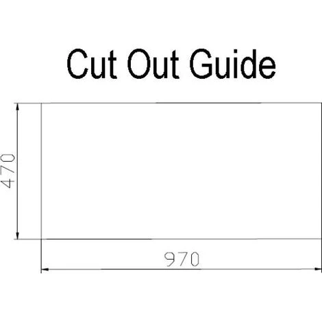 Sauber Kitchen Sink 1.5 Bowl LH Drainer Black Glass Stainless Steel Inset Waste 7 Sauber Kitchen Sink 1.5 Bowl LH Drainer Black Glass Stainless Steel Inset Waste - Image 5