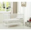 MCC Brooklyn Baby Cot Crib With Water Repellent Mattress WHITE 1 MCC Brooklyn Baby Cot Crib With Water Repellent Mattress WHITE -Home Sale Shop 53620377 1