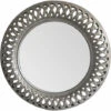 Premier Housewares Tessere Antique Silver Wall Mirror -Home Sale Shop 54187354 1