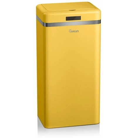 Swan Retro 45L Square Sensor Bin 3 Swan Retro 45L Square Sensor Bin