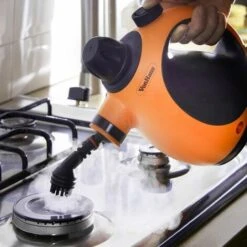 VonHaus Handheld Steam Cleaner 1050W - Multi-Purpose Portable 250ml Steam Cleaner & Garment Steamer With Accessories, Clean & Sanitise - Ideal For Use In Kitchen, Bathroom, Upholstery, Carpet & Car 9 VonHaus Handheld Steam Cleaner 1050W - Multi-Purpose Portable 250ml Steam Cleaner & Garment Steamer With Accessories, Clean & Sanitise - Ideal For Use In Kitchen, Bathroom, Upholstery, Carpet & Car -Home Sale Shop 54925083 3