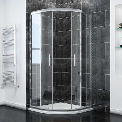 ELEGANT 900 X 900 Mm Quadrant Sliding Door Waterproof Shower Cubicle 6mm Walk In Tempered Glass Bathroom Enclosure 3 ELEGANT 900 X 900 Mm Quadrant Sliding Door Waterproof Shower Cubicle 6mm Walk In Tempered Glass Bathroom Enclosure