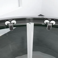 ELEGANT 900 X 900 Mm Quadrant Sliding Door Waterproof Shower Cubicle 6mm Walk In Tempered Glass Bathroom Enclosure 11 ELEGANT 900 X 900 Mm Quadrant Sliding Door Waterproof Shower Cubicle 6mm Walk In Tempered Glass Bathroom Enclosure -Home Sale Shop 55298472 5