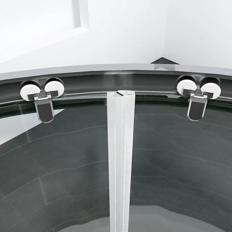 ELEGANT 900 X 900 Mm Quadrant Sliding Door Waterproof Shower Cubicle 6mm Walk In Tempered Glass Bathroom Enclosure 7 ELEGANT 900 X 900 Mm Quadrant Sliding Door Waterproof Shower Cubicle 6mm Walk In Tempered Glass Bathroom Enclosure - Image 5