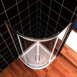 ELEGANT 800 X 800 Mm Walk In Quadrant Shower Cabin Sliding Shower Cubicle 6mm Glass Shower Enclosure 9 ELEGANT 800 X 800 Mm Walk In Quadrant Shower Cabin Sliding Shower Cubicle 6mm Glass Shower Enclosure -Home Sale Shop 55298486 3