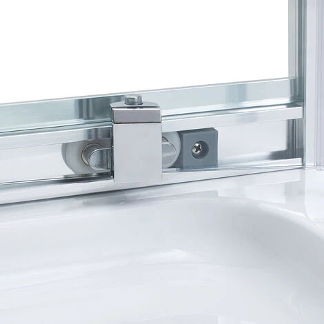 ELEGANT 800 X 800 Mm Walk In Quadrant Shower Cabin Sliding Shower Cubicle 6mm Glass Shower Enclosure 7 ELEGANT 800 X 800 Mm Walk In Quadrant Shower Cabin Sliding Shower Cubicle 6mm Glass Shower Enclosure - Image 5