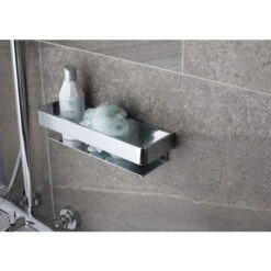 Swiss Aqua Technologies Shower Basket 30 Cm In Solid Brass, Chrome (SATDPOL30CH) -Home Sale Shop 55674036 4