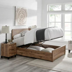 Brookes Wooden Ottoman Storage Bed - Double Ottoman Only 9 Brookes Wooden Ottoman Storage Bed - Double Ottoman Only -Home Sale Shop 58160338 4