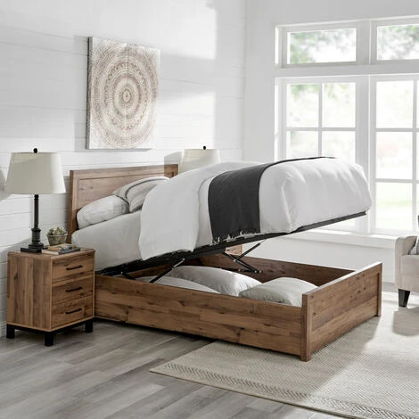 Brookes Wooden Ottoman Storage Bed - Double Ottoman Only 6 Brookes Wooden Ottoman Storage Bed - Double Ottoman Only - Image 4