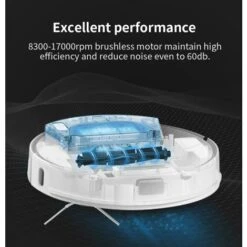 ULTENIC T10 - Robot Vacuum Cleaner With Mop - Self-empty Base - 3000Pa - Laser Navigation - Wi-Fi Connected/App Control -Home Sale Shop 64109832 4