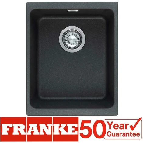 Single Bowl Undermount Kitchen Sink Matte Black - Franke KBG 110-34 MB 5 Single Bowl Undermount Kitchen Sink Matte Black - Franke KBG 110-34 MB - Image 3