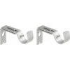 2 Pcs Adjustable Wall Bracket Curtain Rod Bracket Curtain Rod Bracket Stainless Steel With Screws Curtain Rod Brackets For Curtain Rod Clothes Rail Silber 1 2 Pcs Adjustable Wall Bracket Curtain Rod Bracket Curtain Rod Bracket Stainless Steel With Screws Curtain Rod Brackets For Curtain Rod Clothes Rail Silber -Home Sale Shop 71405452 1