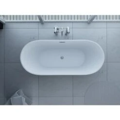 Freestanding Modern Double Ended Bath 1700mm - Duke By Voda Design -Home Sale Shop 72275217 4