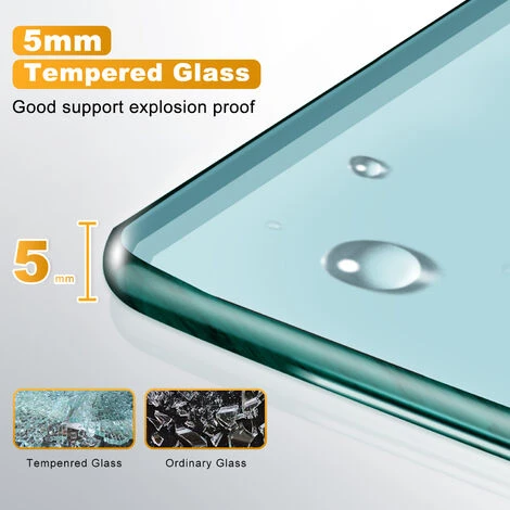 ELEGANT 760mm Bi-Fold Shower Door Reversible Folding Glass Inner Opening Design Shower Enclosure Cubicles Door Matt Black Frame 7 ELEGANT 760mm Bi-Fold Shower Door Reversible Folding Glass Inner Opening Design Shower Enclosure Cubicles Door Matt Black Frame - Image 5