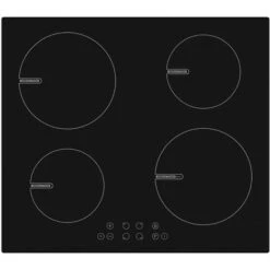 60cm Induction Hob, 4 Zone With Boost & Child Lock - White Knight DAWKHBII60-P