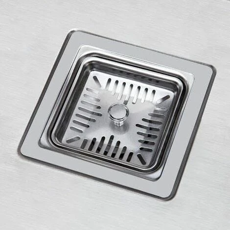 Sauber 1.5 Bowl Square Inset Stainless Steel Kitchen Sink Right Hand Drainer 5 Sauber 1.5 Bowl Square Inset Stainless Steel Kitchen Sink Right Hand Drainer - Image 3