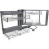 KuKoo Left Hand Corner Kitchen Pull Out Baskets, 90-100cm 1 KuKoo Left Hand Corner Kitchen Pull Out Baskets, 90-100cm -Home Sale Shop 7994730 1