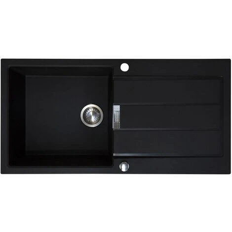 Franke Sirius S2D611CB 1.0 Bowl Tectonite Carbon Black Reversible Kitchen Sink 3 Franke Sirius S2D611CB 1.0 Bowl Tectonite Carbon Black Reversible Kitchen Sink