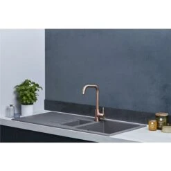 Liquida CU15GR 1.5 Bowl Composite Inset Reversible Grey Kitchen Sink -Home Sale Shop 81167272 3