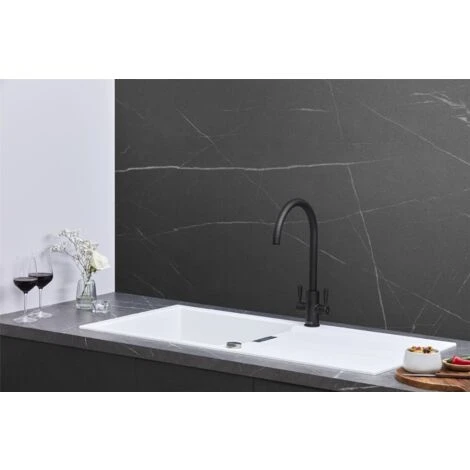Franke Sirius S2D611PW 1.0 Bowl Tectonite Reversible Polar White Kitchen Sink 4 Franke Sirius S2D611PW 1.0 Bowl Tectonite Reversible Polar White Kitchen Sink - Image 2