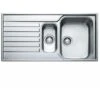 Franke Ascona ASX 651 1.5 Bowl Stainless Steel Inset Reversible Kitchen Sink 1 Franke Ascona ASX 651 1.5 Bowl Stainless Steel Inset Reversible Kitchen Sink -Home Sale Shop 81167354 1