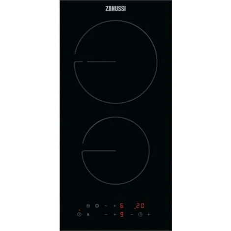 30cm Electric Ceramic Hob In Black, 2 Zone, Domino Design - Zanussi ZHRN383K 3 30cm Electric Ceramic Hob In Black, 2 Zone, Domino Design - Zanussi ZHRN383K