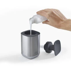 Joseph Joseph Extend Expandable Drainer With Draining Spout + Stainless Steel Liquid Soap Dispenser (85189) 9 Joseph Joseph Extend Expandable Drainer With Draining Spout + Stainless Steel Liquid Soap Dispenser (85189) -Home Sale Shop 81977880 3