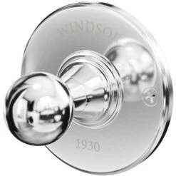 Home Sale Shop 26 Windsor. Windsor 1930 Traditional Polished Chrome Wall Mounted Robe Hook