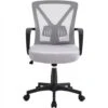 Yaheetech Mesh Office Chair Executive Desk Chair, Light Gray 1 Yaheetech Mesh Office Chair Executive Desk Chair, Light Gray -Home Sale Shop 83169716 1