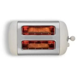 Dualit Lite 2 Slot Toaster Canvas White 9 Dualit Lite 2 Slot Toaster Canvas White -Home Sale Shop 83666634 3